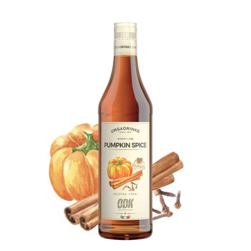 sirop de citrouille épicée 75cl  Pumpkin spice syrup