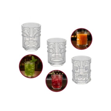 Lot de 3 verres Shot Tiki...